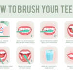 How to brush your teeth step by step